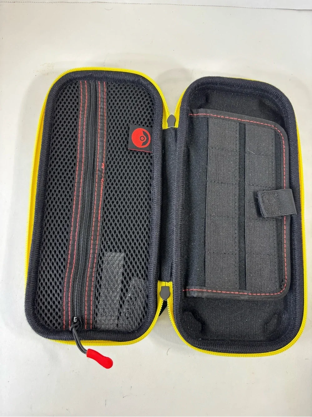 Pikachu Pokémon Nintendo Switch Case Black and Yellow Carrying Case